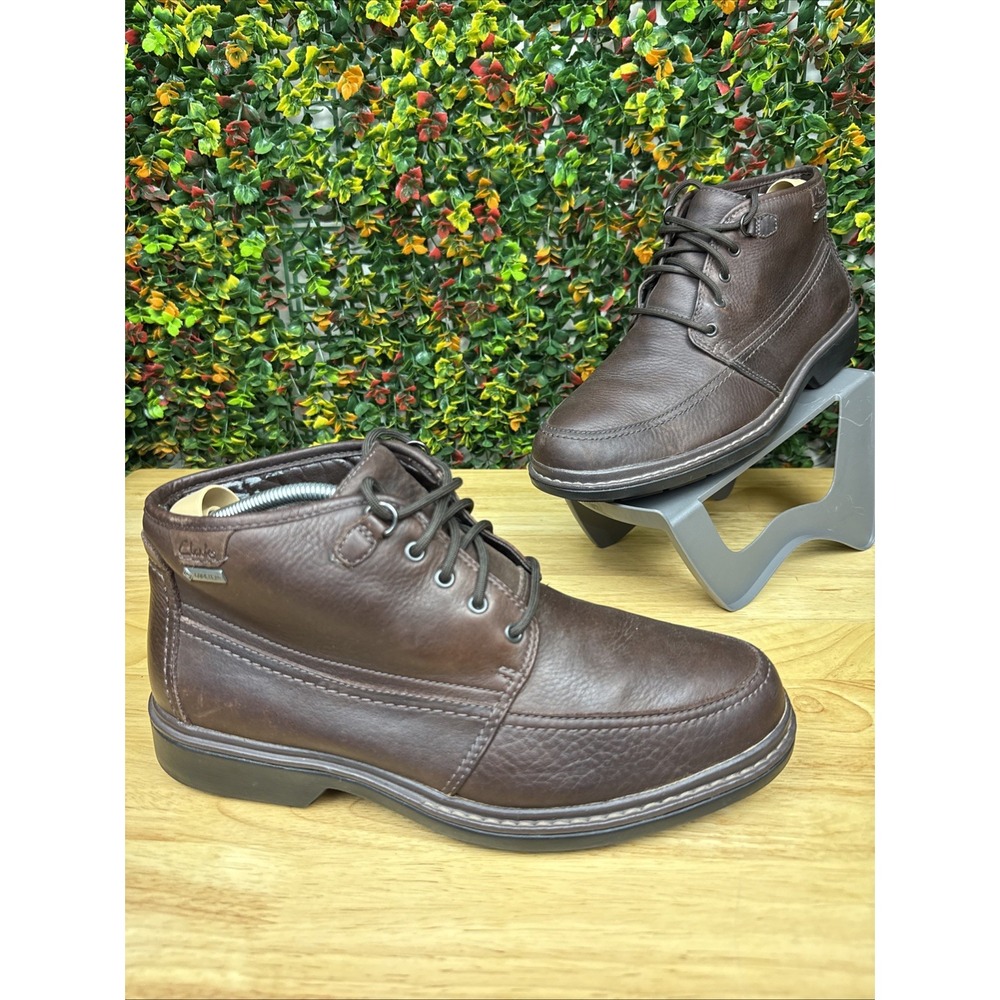 Clarks Rockie Top GTX Active Air‎ Gore Tex Brown Lace Up Chukka Boots Men's 11